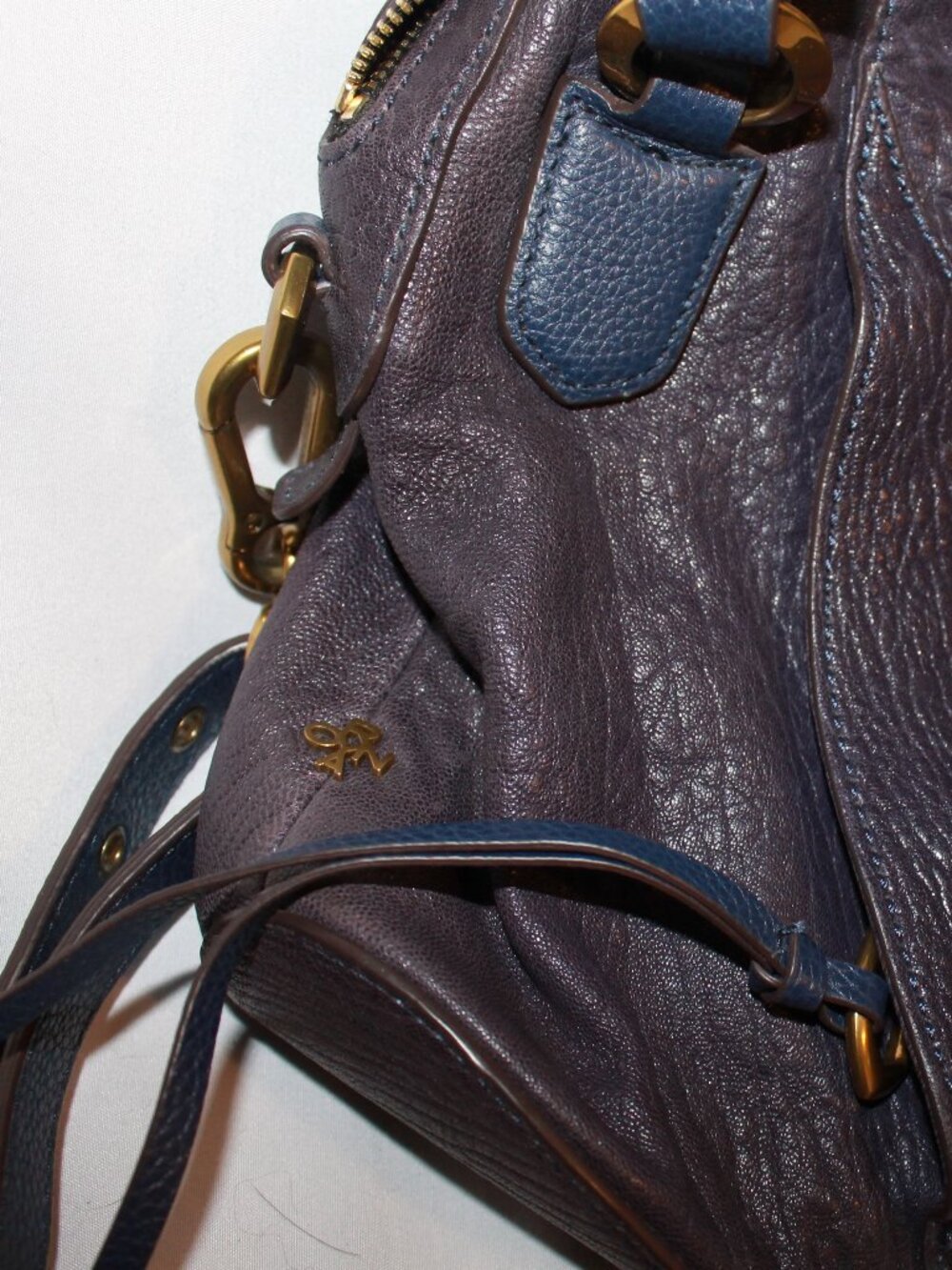 orYANY Trina Pebbled Lamb Leather Sachel - Picture 3 of 3